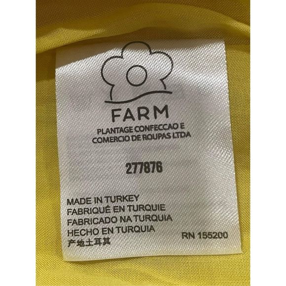 Anthropologie x Farm Rio Textured Tropical Maxi Dress Size XS - Picture 11 of 12